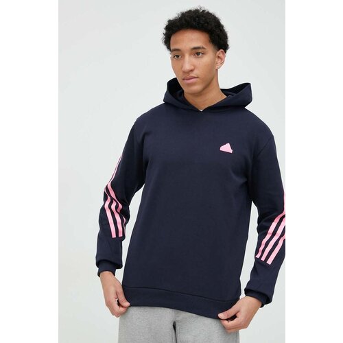 Adidas Bluza mo&amp;scaron;ka, mornarsko modra barva, s kapuco Slike