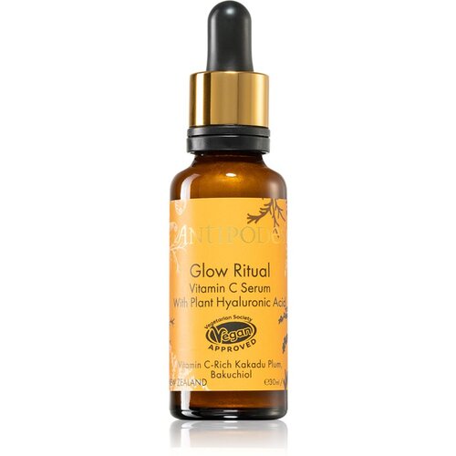 Antipodes Glow Ritual Vitamin C Serum posvjetljujući serum protiv prvih znakova starenja kože 30 ml Slike