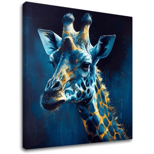 Dekorativna Slika na platnu - premium art - towering majesty of giraffe ()