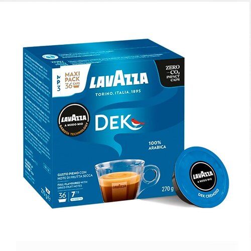 Lavazza Kapsule za kafu A Modo Mio Dek Cremoso, 36 kapsula Slike