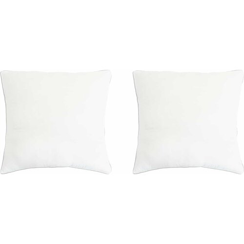 vidaXL Jastuk 2 kom. 60 x 60 cm Bambusovo vlakno Bijela - 60 x 60 cm 2 Cene