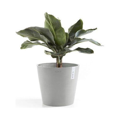Ecopots Amsterdam Water Reservoir - belo siva - Ø 40 cm, višina 35 cm Cene