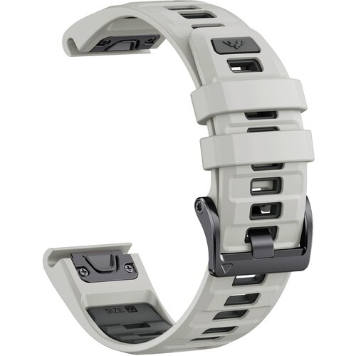 INF Silikonski pašček s hitrim sproščanjem za Garmin Fenix 8 Grey, (22148681) Cene