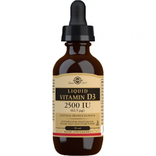Solgar Liquid Vitamin D3 2.500 I.E., tekočina