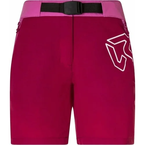 Rock Experience Kratke hlače Scarlet Runner Woman Shorts Cherries Jubilee/Super Pink S