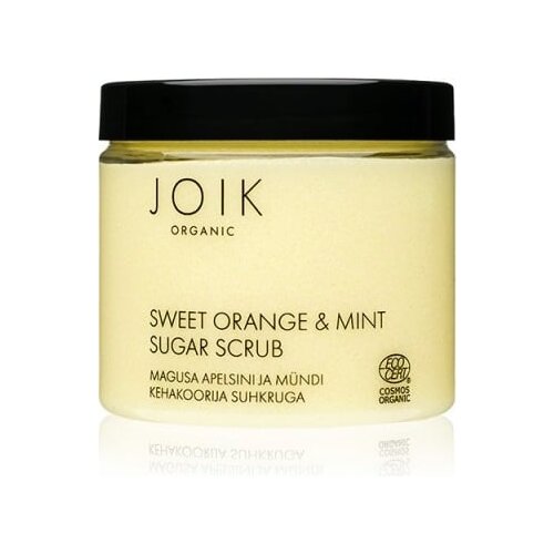 JOIK Organic sweet orange &amp;amp; mint sugar scrub Slike