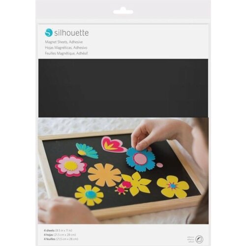 Silhouette Adhesive Magnet Paper - 1 set. Slike
