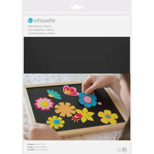 Silhouette Adhesive Magnet Paper Cene