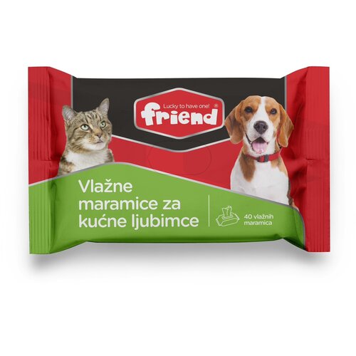Friend Pakovanje od 40 Vlažnih Maramica Za Kućne Ljubimce Cijene