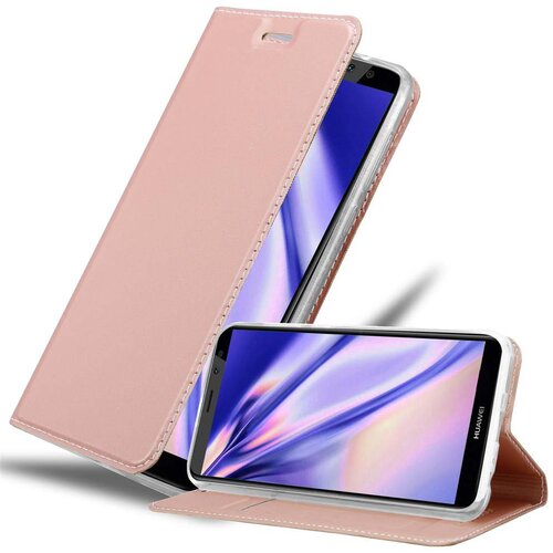 Cadorabo Huawei MATE 10 LITE/NOVA 2i v klasična rožnata zlata - Za&scaron;čitni ovitek z magnetnim zapiranjem, stoječo funkcijo in režo za kartice, (20552352) Cene