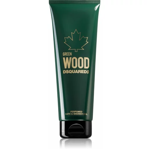 Dsquared2 Green Wood gel za kupku i tuširanje za muškarce 250 ml