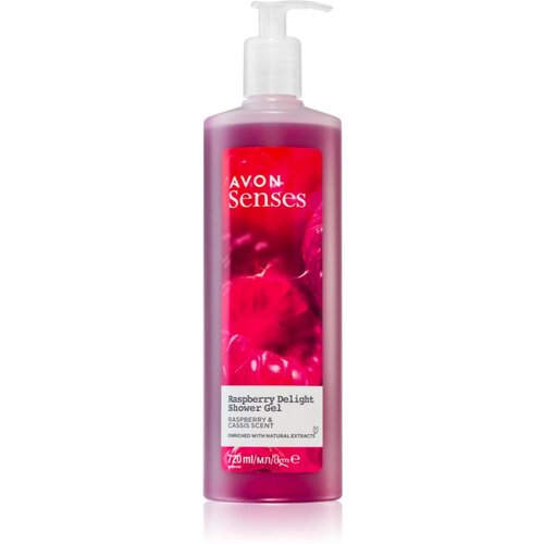 Avon Senses Raspberry Delight negovalni gel za prhanje 720 ml Cene