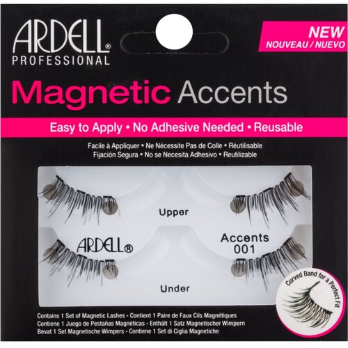 Ardell Magnetic Accents 001 magnetne trepalnice 1 ks odtenek Black Cene