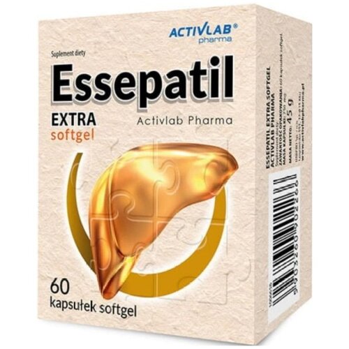 ACTIVLAB Podpora jetrom Essepatil Extra Pharma (60 mehkih kapsul) Cene