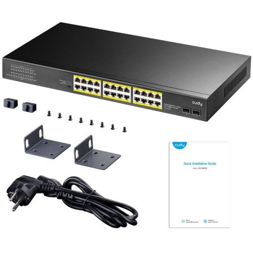 Cudy GS1028PS2 PoE+ 24port Gigabitni svič Slike