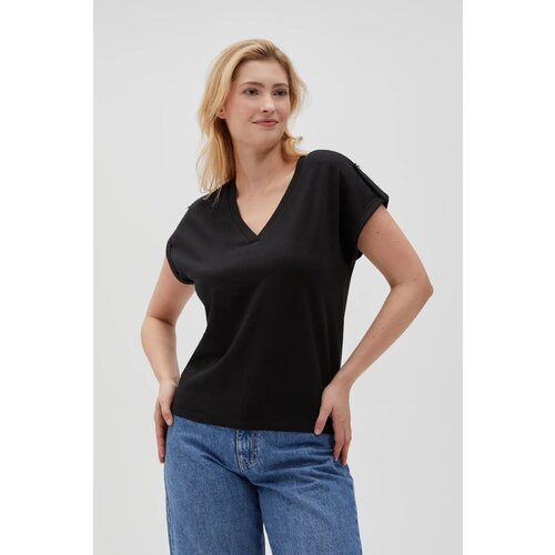 Marisse Women's T-Shirt L-Ts-4621 Black Cene