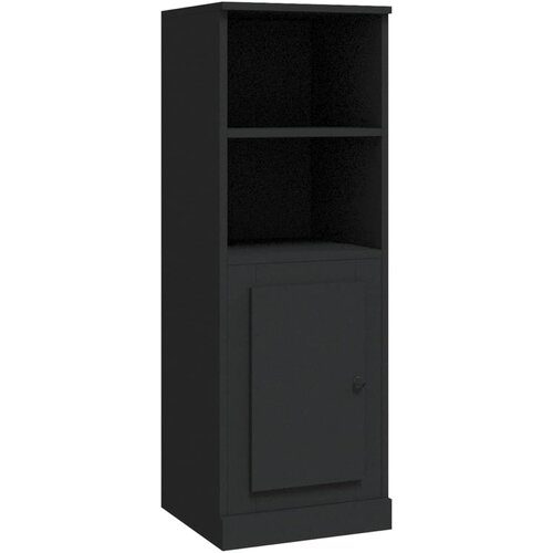 Maison Chic Komoda - Predalnik črna 36x35,5x103,5 cm inženirski les, (21715629) Slike