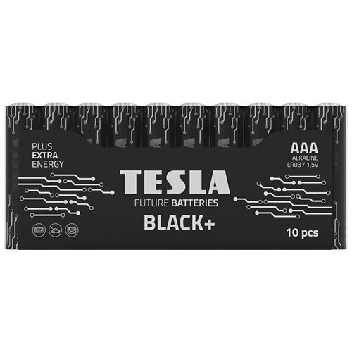 Tesla Batteries - 10 kom. alkalna AAA baterija BLACK+ 1,5 V 1200 mAh Cene