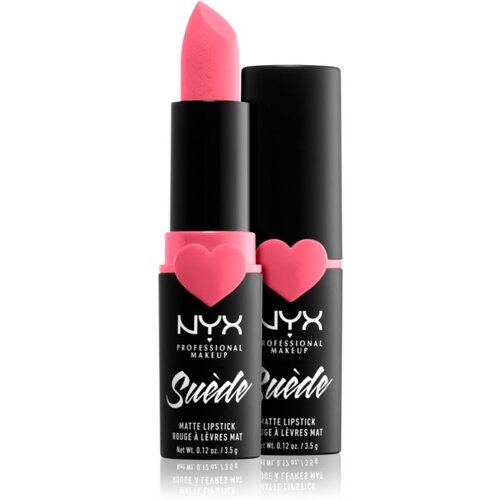 NYX Professional Makeup Suede Matte Lipstick matirajući ruž za usne nijansa 26 Life&amp;#039;s Beach 3.5 g Slike