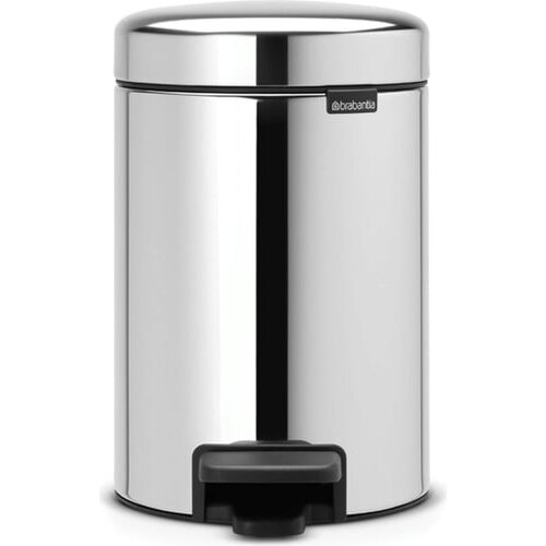 Brabantia Koš za smeti s pedalom 3 L s plastičnim vložkom - svetlikajoče jeklo Cene