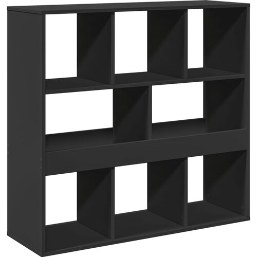 Maison Chic Knjižna omara - Knjižni regal črna 100x33x94,5 cm, (21723295) Slike