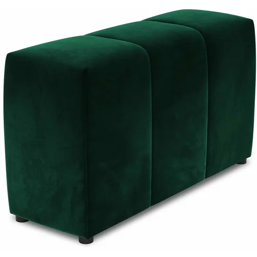 Cosmopolitan Design Zeleni baršunasti naslon za modularnu sofu Rome Velvet -