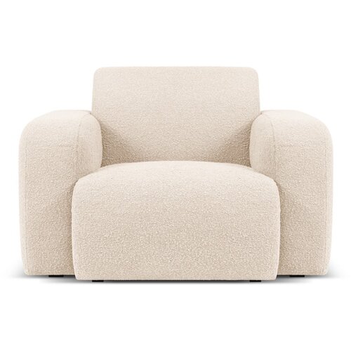 Micadoni Home Bež fotelj iz tkanine boucl&amp;eacute; Molino &amp;ndash; Slike