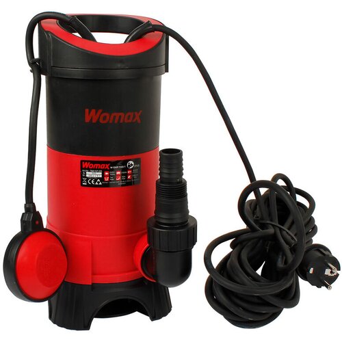 Womax Pumpa Potapajuća W--SWP 1100-1, 1100 W, Crno-crveni Cene
