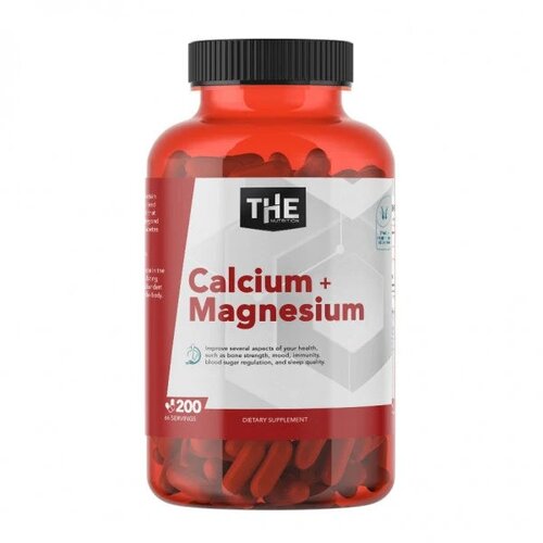 The Nutrition THE Calcium + Magnesium – 200 kapsula | Za kosti, Mišiće i Srce Cene