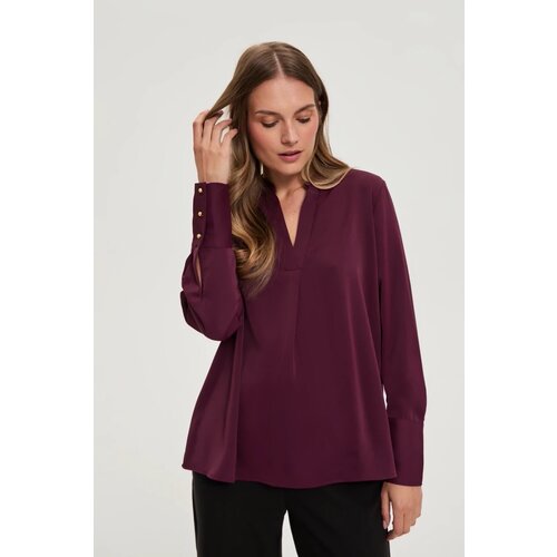 Marisse WOMEN&amp;#039;S SHIRT Z-KO-4819 BURGUNDY Slike