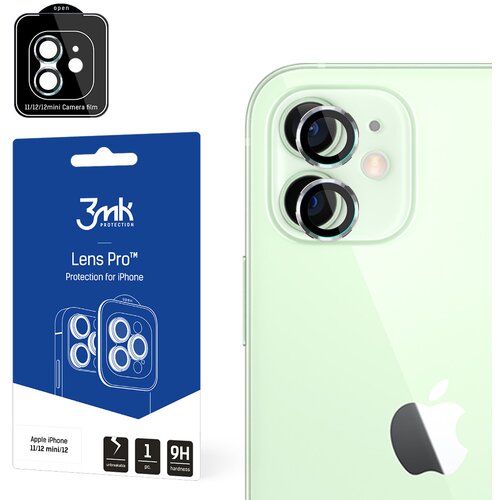 3mk ZA&amp;Scaron;ČITA ZA LEČE PRO KALJENO STEKLO ZA APPLE IPHONE 11 12 MINI 12, (22001344) Slike