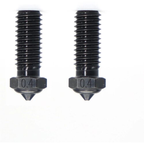 Qidi Tech Hardened Steel Nozzles for the X-Smart 3/X-Plus 3/X-Max 3/Q1-Pro - Set of 2, 0.4 mm Cene