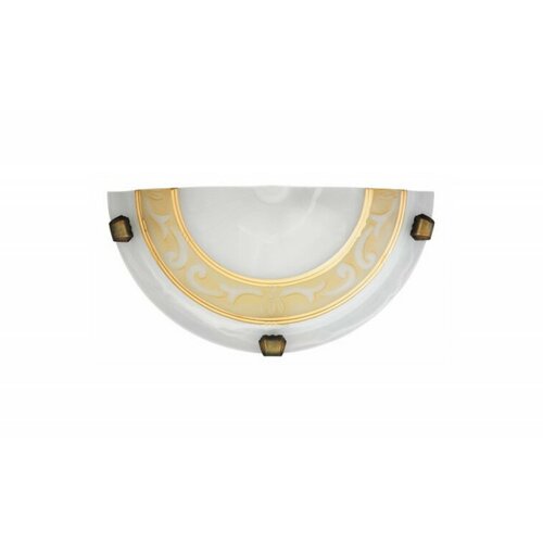 Rabalux zidna lampa laretta E27 1x max 60W belo staklo - alabaster (3712) Slike