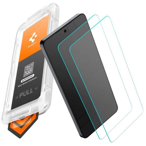 Spigen GlastR EZ FIT Pro HD kaljeno staklo za Samsung Galaxy S26 Plus (2 kom.) AGL11084 Slike
