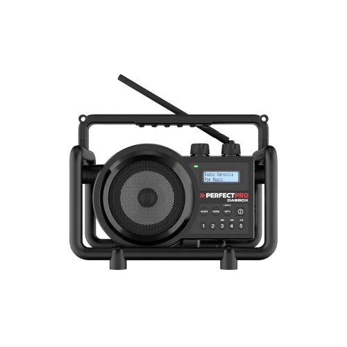 PerfectPro DABBOX radio za gradilište DAB+ (1012), ukw aux, Bluetooth, DAB+, ukw otporan na udarce crna Cijene