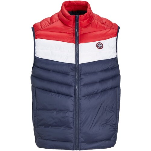 Jack & Jones Muški prsluk 12258457, Teget-crveni Cene