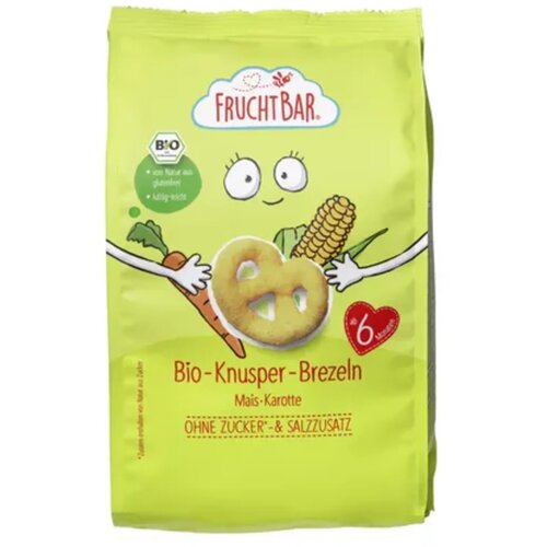 FRUCHTBAR Bio hrustljave preste s koruzo in korenjem - 25 g Cene