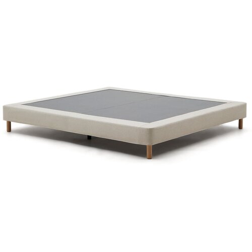 Kave Home Bež tapecirani bračni krevet 180x200 cm Ofelia – Cijene