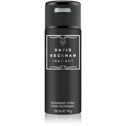 David Beckham instinct dezodorans u spreju bez aluminija 150 ml za muškarce