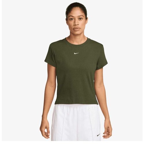 Nike W nsw rib tght ss tee Cene