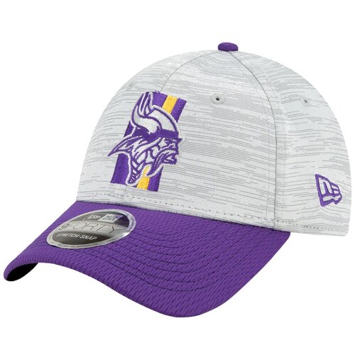 New Era Minnesota Vikings 9FORTY Official NFL Training Digi-Tech Heather Stretch Snap kapa Slike