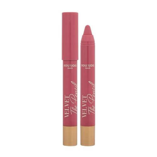 Bourjois Velvet The Pencil vodootporan i dugotrajan ruž u olovci 1.8 g Nijansa 02 amou-rose Slike