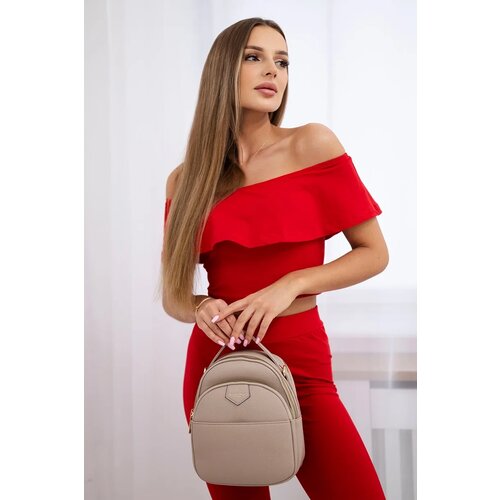 Kesi Set with red ruffle Cene