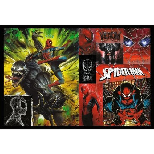 Trefl Marvel: Spider-Man vs Venom 2x200 komada puzzle - Slike