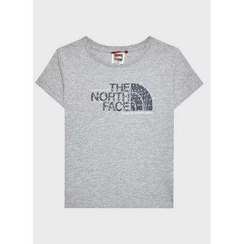 The North Face Majica Graphic NF0A7X5B Siva Regular Fit
