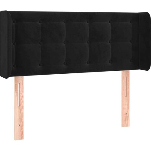  Uzglavlje crno 83x16x78/88 cm bar&amp;scaron;unasto Slike