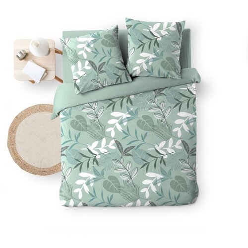 Douceur d int&amp;eacute;rieur Zelena podalj&amp;scaron;ana posteljnina za zakonsko posteljo 240x220 cm Kimberly &amp;ndash; Slike