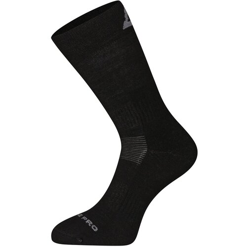 Alpine pro Antibacterial socks made of merino wool ERATE black Cene