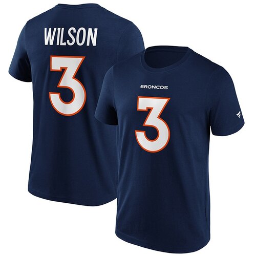 Drugo Russell Wilson 3 Denver Broncos Graphic majica Cene