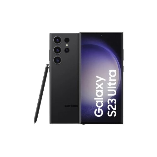 Samsung Galaxy S23 Ultra 5G 12+512GB Phantom Black 17 31 cm (6 8&amp;amp;quot ) OLED zaslon Android 13 200MP četverostruka kamera Slike